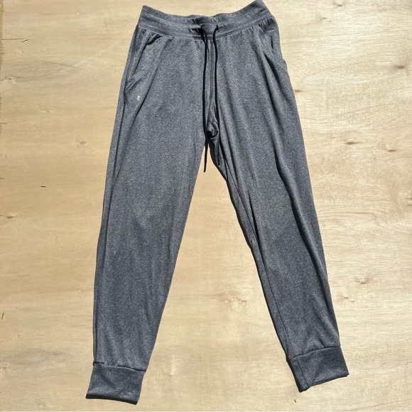 Grey womens XS Under Armour joggers sweatpants running athletic Loose fit pants - Picture 1 of 6